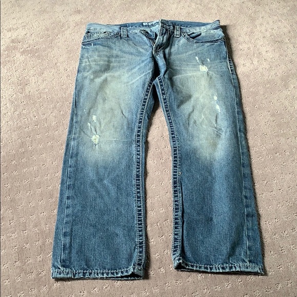 Express men’s Rocco slim fit straight leg 33/30 - Picture 4 of 7